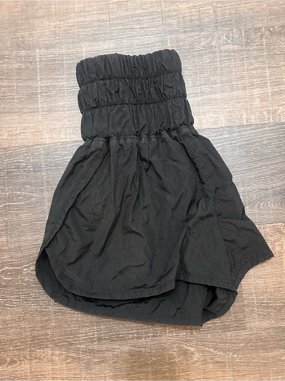 Free People Movement The Way Home High Rise Black Shorts Size Small - Picture 3 of 5